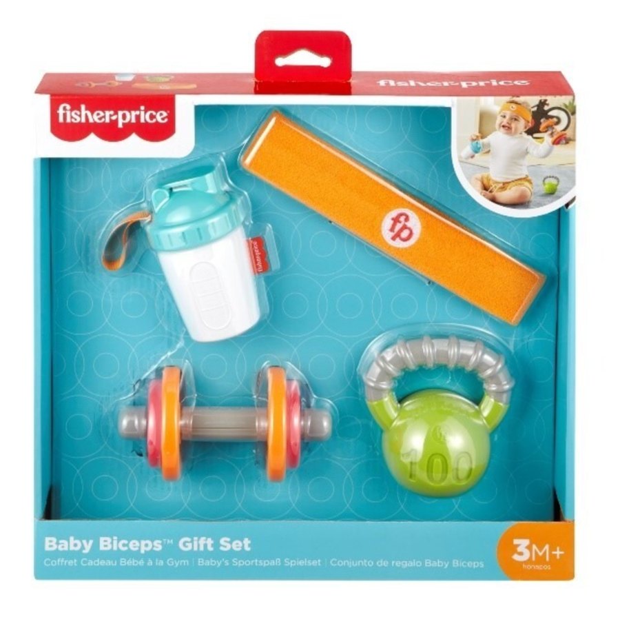 Fisher-Price baby gym toy set in its box